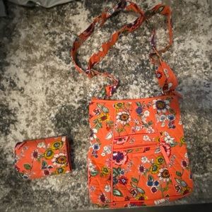 Vera Bradley Purse and Wallet Bundle